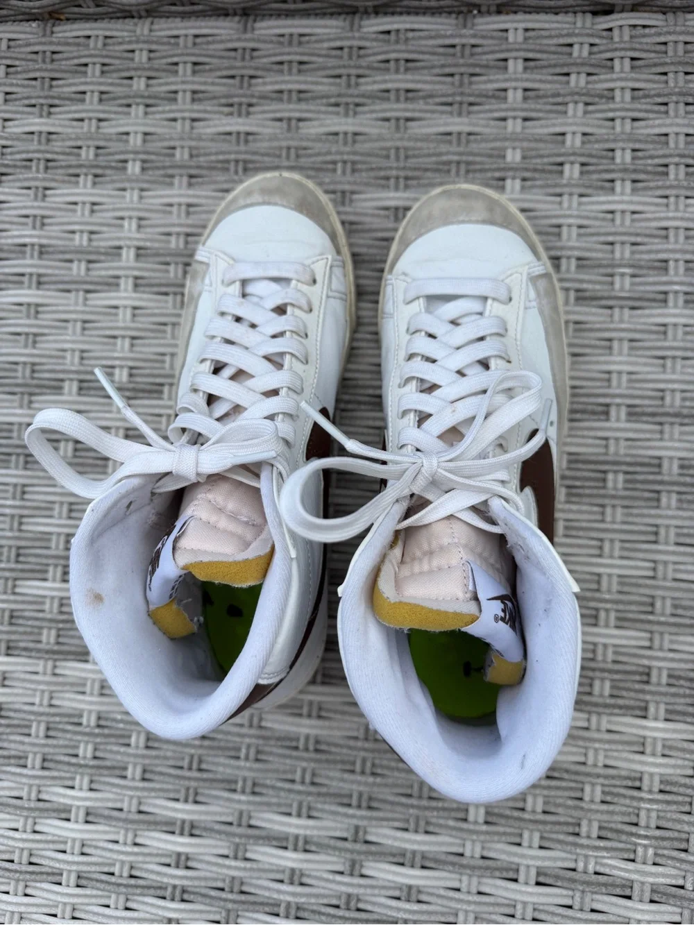 Nike womens Blazer Mid '77 Next Nature 'Cacao Wow' sneakers size 7.5 espresso